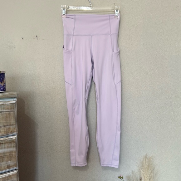 FABLETICS PURELUXE PINK LEGGINGS - Picture 1 of 7